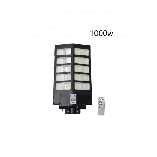 Ηλιακό φως δρόμου LED-1000w STR-SOLAR με ενσωματωμένο πάνελ και αισθητήρα κίνησης - OEM