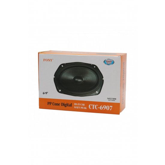Οβάλ ηχείο αυτοκινήτου 6x9'' 800W/400RMS CTC-6907 - OEM