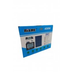 Solar Floodlight Αδιάβροχο 400W με ηλιακό πάνελ, τηλεχειριστήριο και χρονοδιακόπτη-OEM