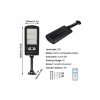 Αδιάβροχο Solar Floodlight 225 SMD LED - Φωτισμός δρόμου με τηλεχειριστήριο, ανιχνευτής κίνησης,