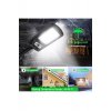 Αδιάβροχο Solar Floodlight 225 SMD LED - Φωτισμός δρόμου με τηλεχειριστήριο, ανιχνευτής κίνησης,