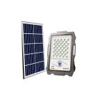 Ηλιακός προβολέας LED 100W IP67 με τηλεχειριστήριο MJ-D901 – Μαύρο - OEM