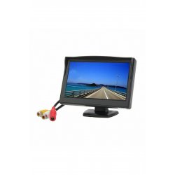 Έγχρωμη οθόνη 5'' led TFT με 2 AV 12V/24V μαύρο
