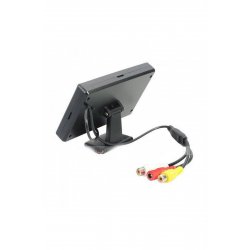 Έγχρωμη οθόνη 5'' led TFT με 2 AV 12V/24V μαύρο