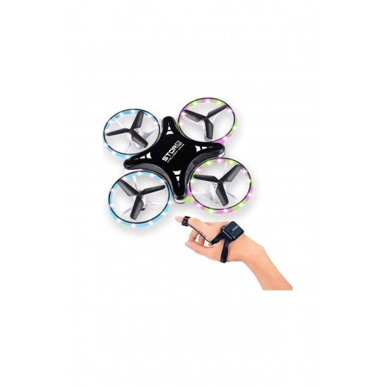 Quadcopter παιδικό Drone with LED φωτιστικόs Storm Intelligent Drone Μαύρο
