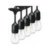 Κρεμαστό ηλιακό φωτιστικό κορδόνι 6W Warm White 2700K με Photocell IP65