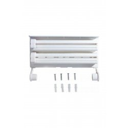 Επιτοίχιο Ρολό Organizer Πλαστικό Λευκό 38x25x10cm Επιτοίχιο Ρολό Organizer Πλαστικό Λευκό 38x25x10cm