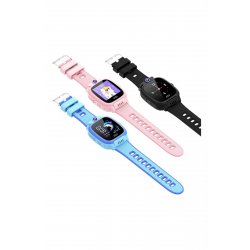 SW31 Kids Smartwatch με ροζ από καουτσούκ/πλαστικό λουρί