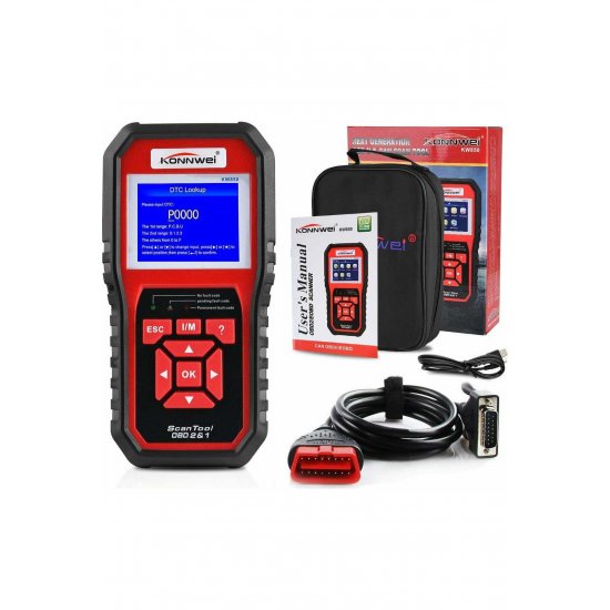 KW850 Car Diagnostic Digital OBD 2 with Cable Συμβατό με Android