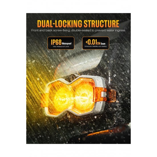 All Weather HALO Series Pods LED 4,5 ιντσών με φώτα εκτός δρόμου DRL 35W