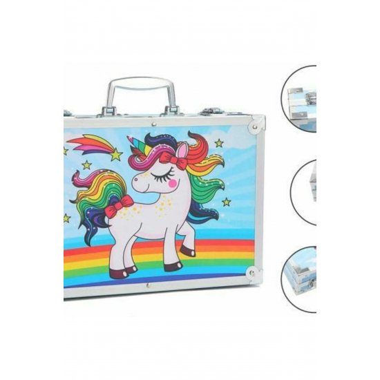Σετ ζωγραφικής Unicorn Top and Bottom σε Βαλίτσα 145 τεμαχίων