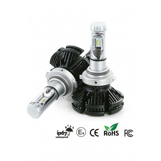 Λαμπτήρες αυτοκινήτου X3 H7 LED 6000K Cool White 9-32V 50W 2 τεμάχια