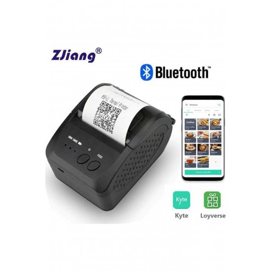 Θερμικός εκτυπωτής αποδείξεων Φορητός Bluetooth / USB