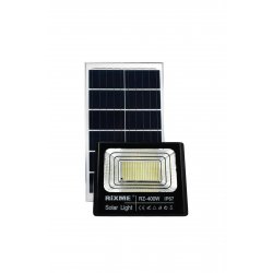 Ηλιακός προβολέας 397LED 400W Λευκό φωτιστικόing IP67 RZ-400W – Μαύρο
