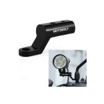 Universal Adapter – Βάση για καθρέφτες ή προβολείς 6mm + 8mm Μαύρο MDL3509