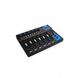 Επαγγελματικός μίκτης ήχου USB 7 καναλιών Q-7L