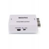 HDMI2AV Μετατροπέας HDMI από θηλυκό σε RCA θηλυκό Λευκό