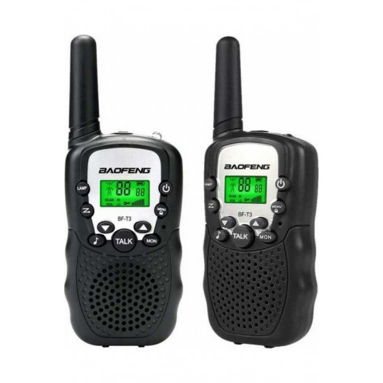 Παιδικό ασύρματο Walkie Talkie με μονόχρωμη οθόνη, επάνω και κάτω σετ 2 τεμαχίων