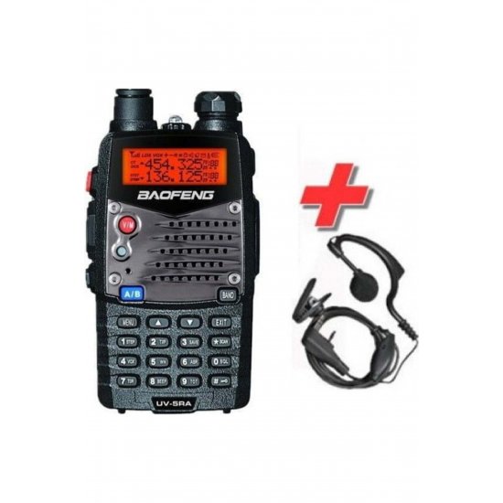 Ασύρματος πομποδέκτης 55R UHF/VHF 5,8W με μονόχρωμη οθόνη Ασύρματος πομποδέκτης 55R UHF/VHF 5,8W με μονόχρωμη οθόνη