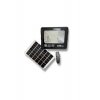Solar Floodlight Waterproof GD-60H 60W με ξεχωριστό ηλιακό πάνελ και τηλεχειριστήριο