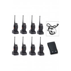 Ασύρματος πομποδέκτης H1 UHF/VHF 5W χωρίς σετ οθόνης 8 τμχ Ασύρματος πομποδέκτης H1 UHF/VHF 5W χωρίς σετ οθόνης 8 τμχ