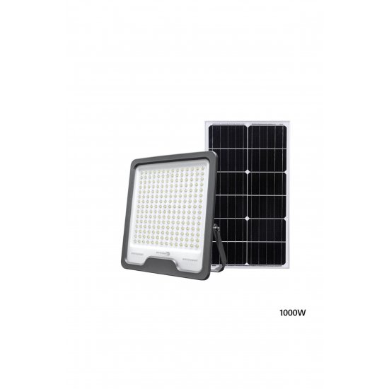 Αδιάβροχος Ηλιακός Προβολέας 1000W με IP66 Led Panel T107