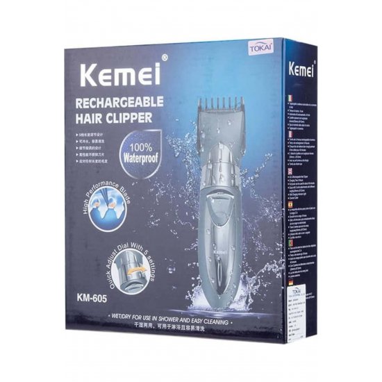Κουρευτική μηχανή KM-605 4mm και 30mm