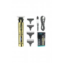 V-228 Επαναφορτιζόμενη κουρευτική μηχανή Gold 5W 1500 mAh