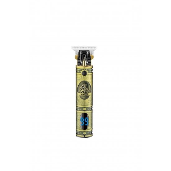 V-228 Επαναφορτιζόμενη κουρευτική μηχανή Gold 5W 1500 mAh