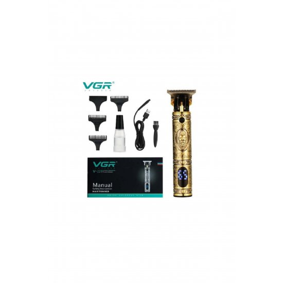 V-228 Επαναφορτιζόμενη κουρευτική μηχανή Gold 5W 1500 mAh