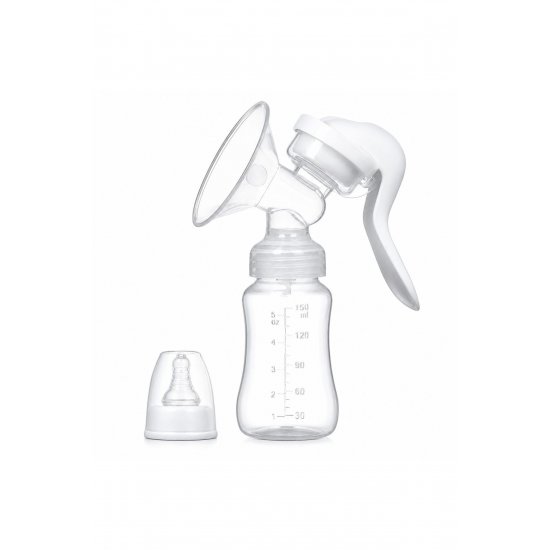 San pompa, epandamel, manual, χωρητικότητας 150 ml, φορητό για μπιμπερό, mov