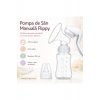 San pompa, epandamel, manual, χωρητικότητας 150 ml, φορητό για μπιμπερό, mov