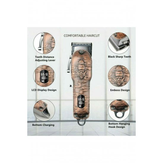 KM-3705 Επαναφορτιζόμενη κουρευτική μηχανή KM-3705 Επαναφορτιζόμενη κουρευτική μηχανή