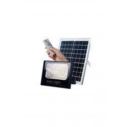 Αδιάβροχο ηλιακό LED Floodlight 500W Cool White 6500K με φωτοκύτταρο και τηλεχειριστήριο IP66