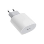 Προσαρμογέας iPhone USB-C 20W Γρήγορη φόρτιση, Παροχή ισχύος, Λευκό