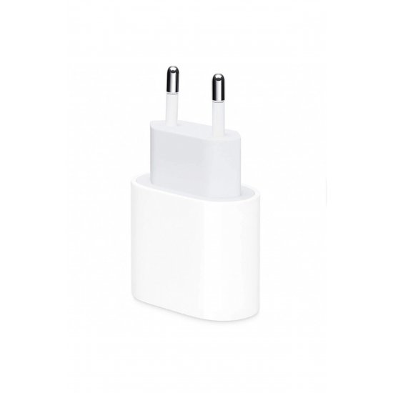 Προσαρμογέας iPhone USB-C 20W Γρήγορη φόρτιση, Παροχή ισχύος, Λευκό