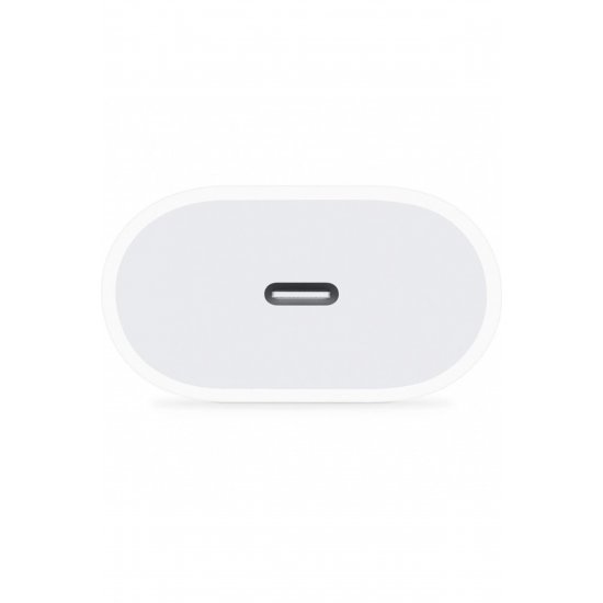Προσαρμογέας iPhone USB-C 20W Γρήγορη φόρτιση, Παροχή ισχύος, Λευκό