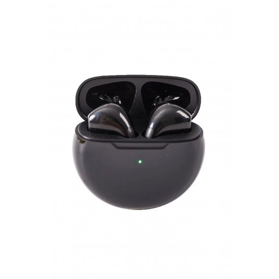 Ασύρματα ακουστικά Pro6 Bluetooth 5.0, Touch, IPX7, Μαύρο.