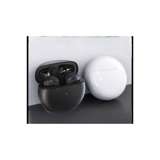 Ασύρματα ακουστικά Pro6 Bluetooth 5.0, Touch, IPX7, Μαύρο.