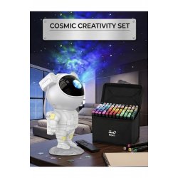 Σετ Marker Top and Bottom 80 τμχ + προβολέας Astronaut