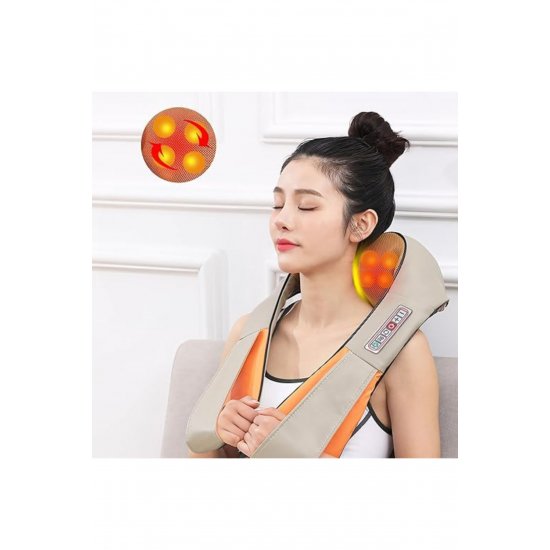 Συσκευή μασάζ VarioShop®, τύπου Shiatsu, με λειτουργία θέρμανσης, 16 σημεία μασάζ, 3 επίπεδα ταχύτητας, για λαιμό, ώμους, πλάτη, πόδια και πόδια