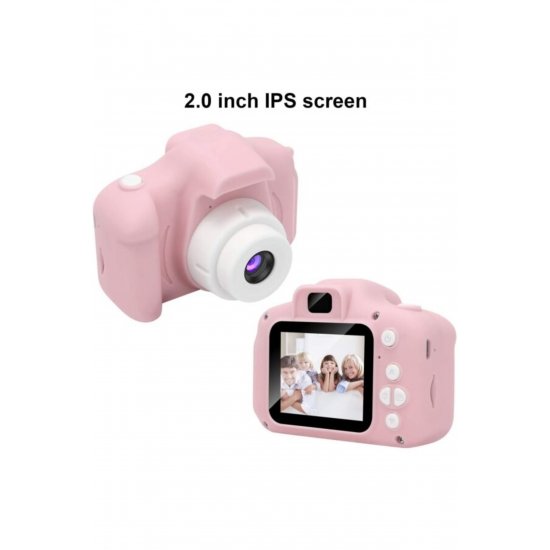 Ροζ κάμερα 3MP X200, Compact με οθόνη 2