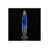 Lava Lamp διακοσμητικό φωτιστικό 34,5cm ασημί για χαλαρωτική ατμόσφαιρα CH00111