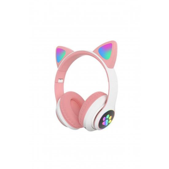 Casti ασύρματο STN-28 over-ear, Bluetooth 5.0, LED, microfon και ραδιόφωνο FM