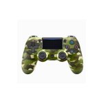 Ασύρματο χειριστήριο Doubleshock Joystick, Συμβατό PS4/Pro/Slim, Touchpad, Army Green