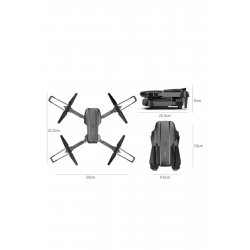 Drone με κάμερα, E99 Αναδιπλούμενο, Τηλεχειριστήριο, 3 λειτουργίες ταχύτητας Drone με κάμερα, E99 Αναδιπλούμενο, Τηλεχειριστήριο, 3 λειτουργίες ταχύτητας