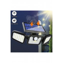 Λάμπα LED Solara, ρυθμιζόμενη, μοντέλο TRIO, με αισθητήρα σούρουπο και αισθητήρα κίνησης