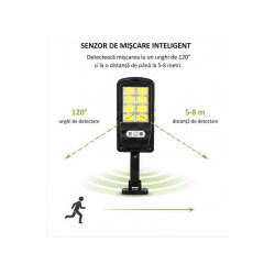 Πακέτο 4x Solar Lamp with 8 Cells 160 COB – Αυτόνομος Φωτισμός με Αισθητήρας Κίνησης Πακέτο 4x Solar Lamp with 8 Cells 160 COB – Αυτόνομος Φωτισμός με Αισθητήρας Κίνησης