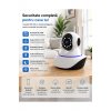 Κάμερα παρακολούθησης WiFi HD 720P, Περιστροφή 350°, Ήχος διπλής κατεύθυνσης, Νυχτερινή όραση