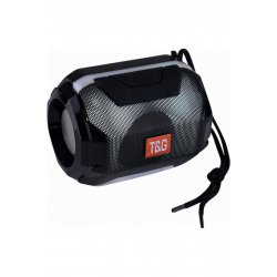 TG-162 Ηχείο Bluetooth 5W με ραδιόφωνο και διάρκεια ζωής μπαταρίας έως 3 ώρες Μαύρο